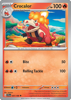 Pokémon Trading Card Game Scarlet & Violet Crocalor