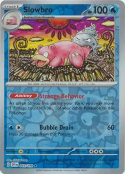 Pokémon Trading Card Game Scarlet & Violet Slowbro (Rev. Holo)
