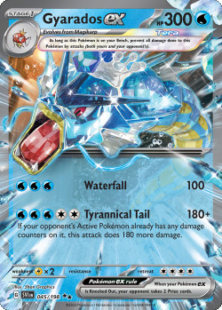 Pokémon Trading Card Game Scarlet & Violet Gyarados ex