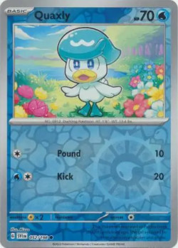 Pokémon Trading Card Game Scarlet & Violet Quaxly (Rev. Holo)