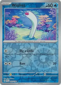 Pokémon Trading Card Game Scarlet & Violet Wiglett (Rev. Holo)