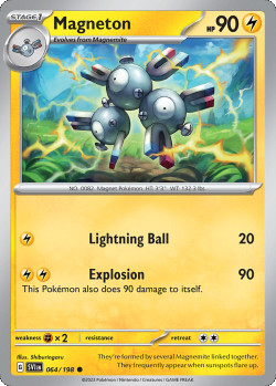 Pokémon Trading Card Game Scarlet & Violet Magneton