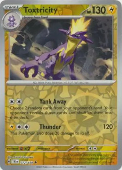 Pokémon Trading Card Game Scarlet & Violet Toxtricity (Rev. Holo)