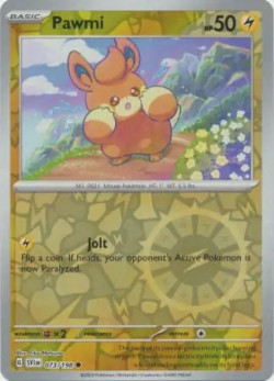 Pokémon Trading Card Game Scarlet & Violet Pawmi (Rev. Holo)