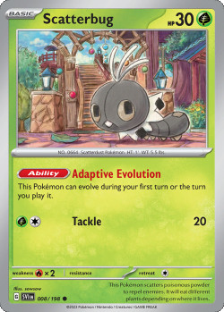 Pokémon Trading Card Game Scarlet & Violet Scatterbug