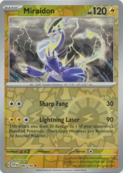 Pokémon Trading Card Game Scarlet & Violet Miraidon (Rev. Holo)