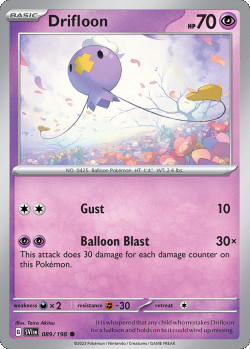 Pokémon Trading Card Game Scarlet & Violet Drifloon