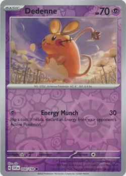 Pokémon Trading Card Game Scarlet & Violet Dedenne (Rev. Holo)